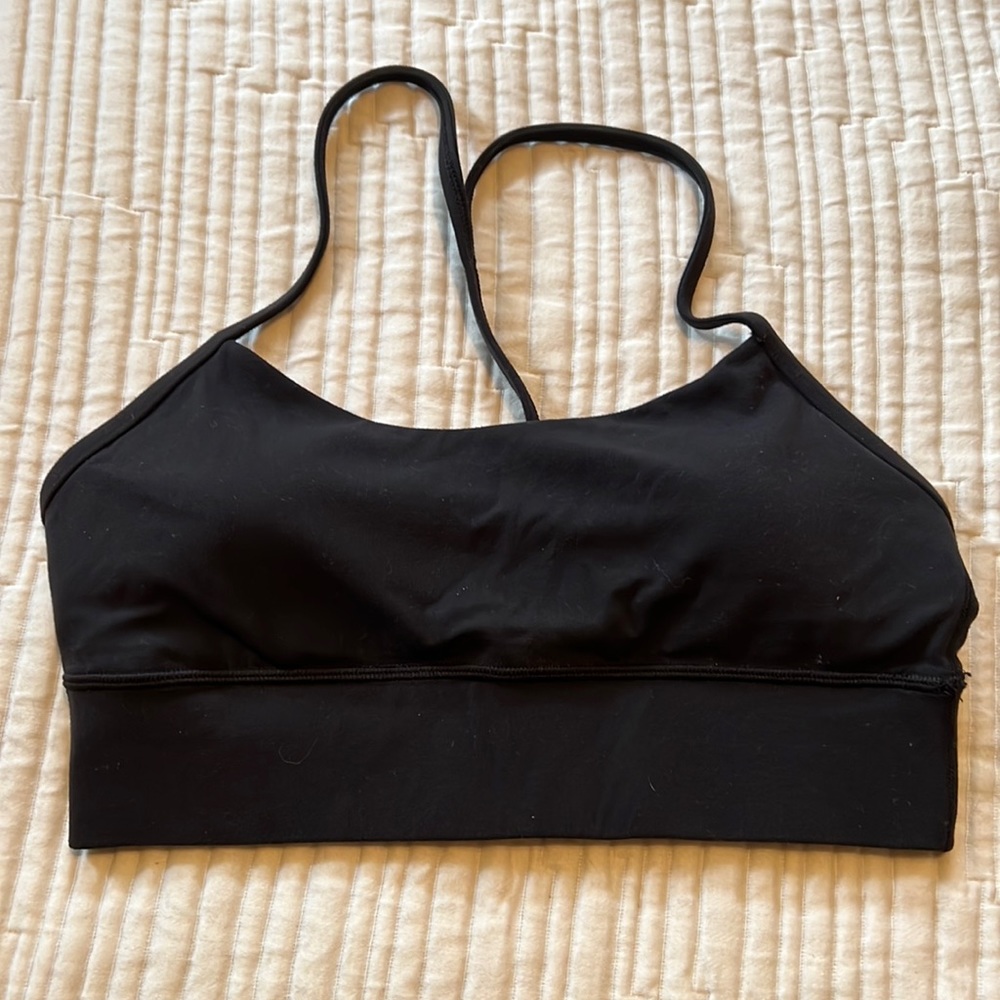 Long line flow bra